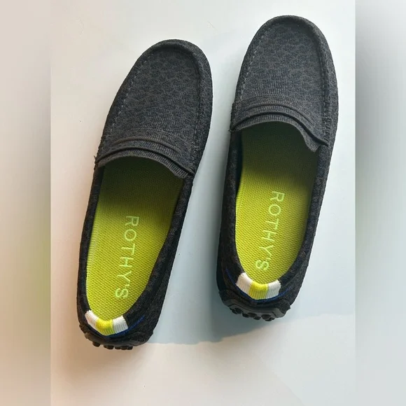 Women's Rothy's Driver, Leopard Print, Size 9.5 - Excellent Condition - Picture 2 of 6